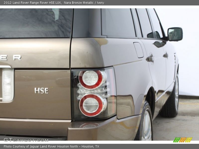 Nara Bronze Metallic / Ivory 2012 Land Rover Range Rover HSE LUX