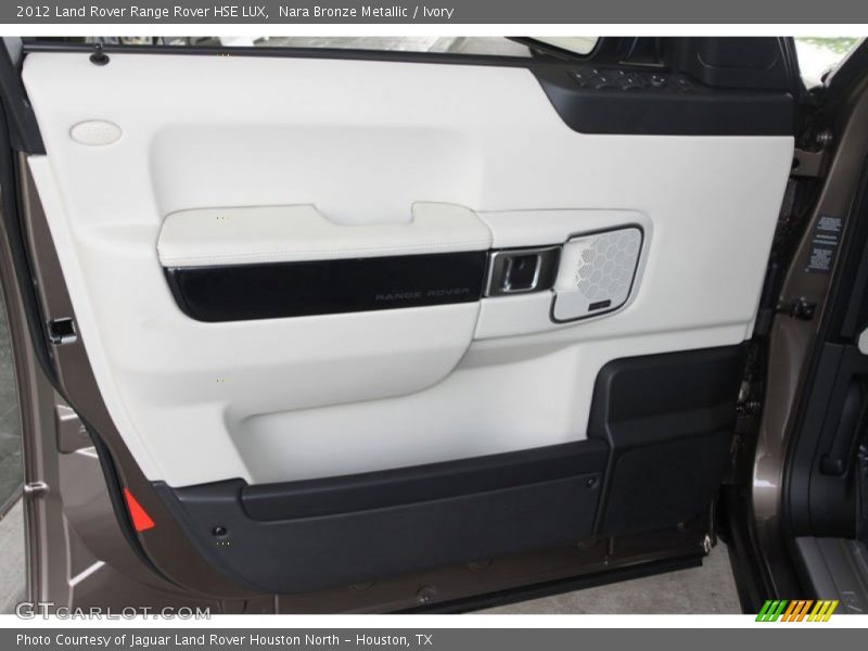 Nara Bronze Metallic / Ivory 2012 Land Rover Range Rover HSE LUX