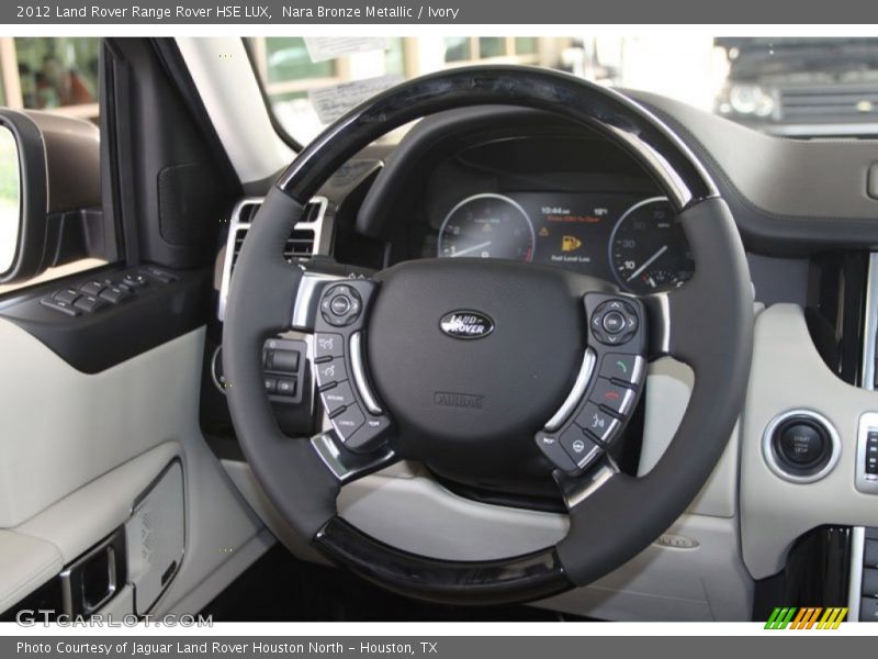 Nara Bronze Metallic / Ivory 2012 Land Rover Range Rover HSE LUX