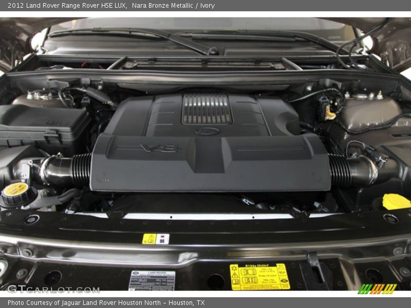Nara Bronze Metallic / Ivory 2012 Land Rover Range Rover HSE LUX
