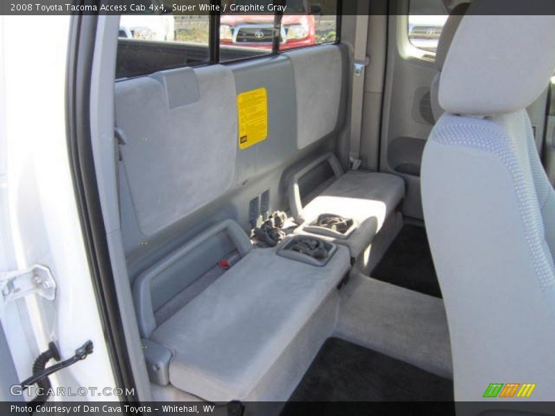 Super White / Graphite Gray 2008 Toyota Tacoma Access Cab 4x4
