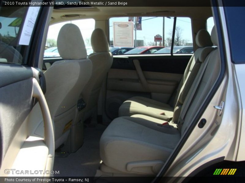 Sandy Beach Metallic / Sand Beige 2010 Toyota Highlander V6 4WD