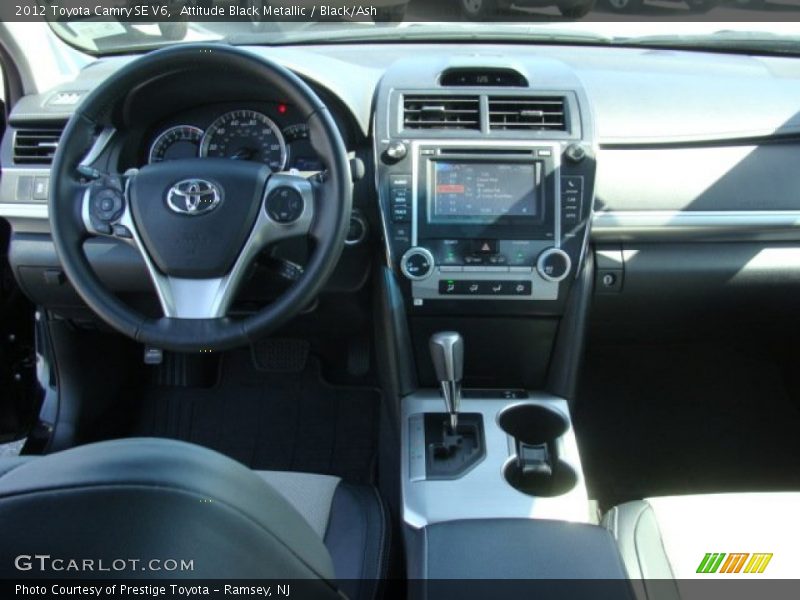 Attitude Black Metallic / Black/Ash 2012 Toyota Camry SE V6
