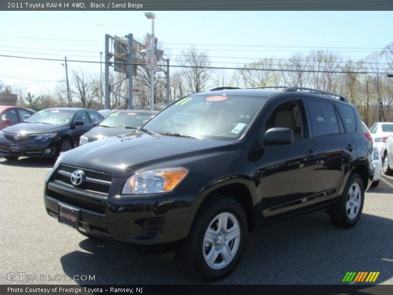 Black / Sand Beige 2011 Toyota RAV4 I4 4WD