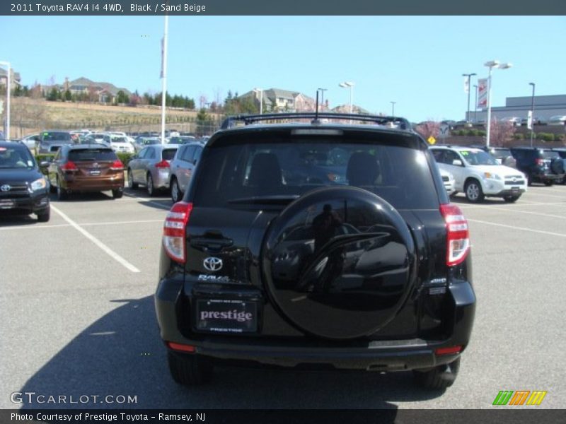 Black / Sand Beige 2011 Toyota RAV4 I4 4WD
