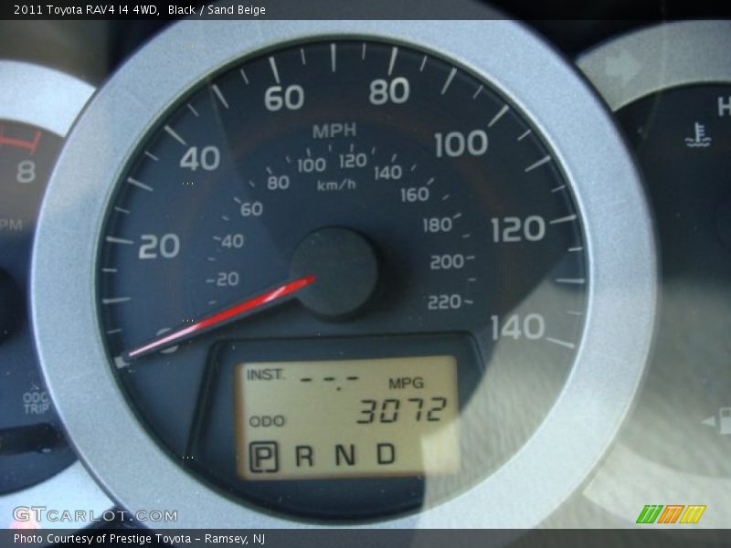 Black / Sand Beige 2011 Toyota RAV4 I4 4WD