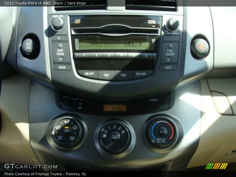 Black / Sand Beige 2011 Toyota RAV4 I4 4WD