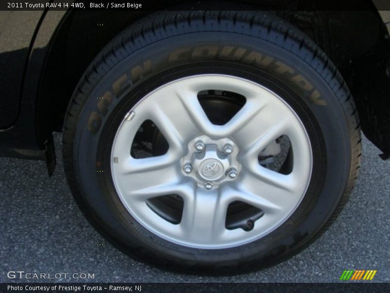 Black / Sand Beige 2011 Toyota RAV4 I4 4WD