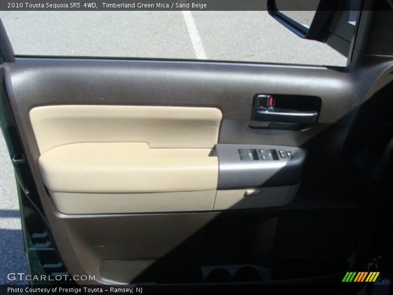Timberland Green Mica / Sand Beige 2010 Toyota Sequoia SR5 4WD