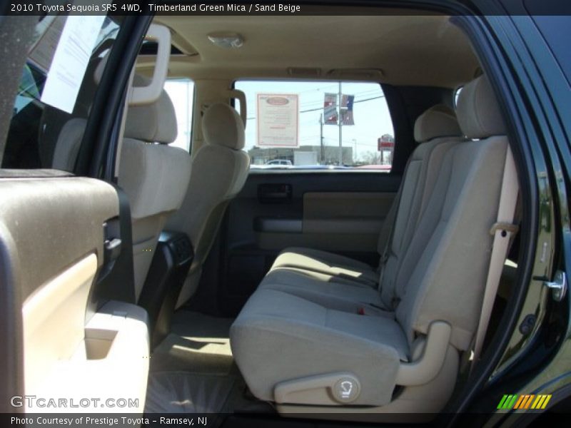 Timberland Green Mica / Sand Beige 2010 Toyota Sequoia SR5 4WD