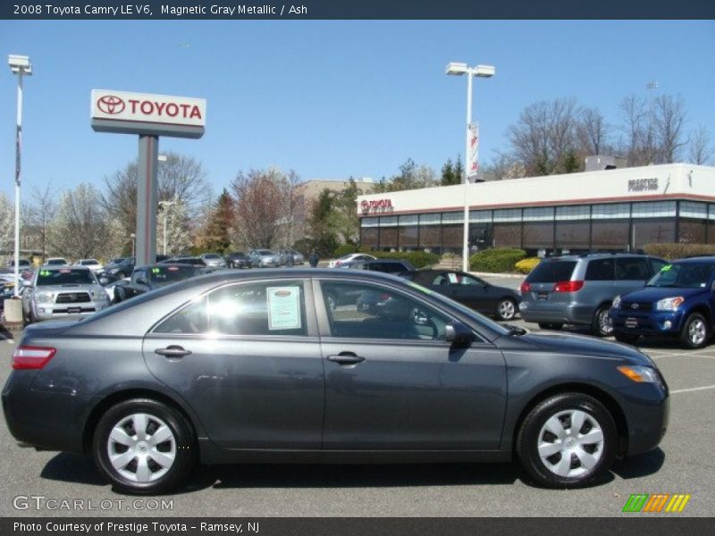 Magnetic Gray Metallic / Ash 2008 Toyota Camry LE V6