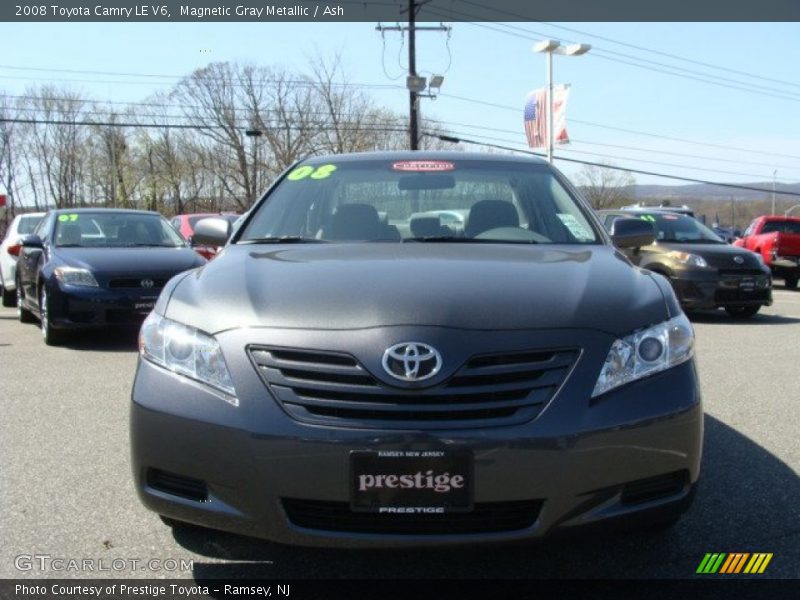Magnetic Gray Metallic / Ash 2008 Toyota Camry LE V6