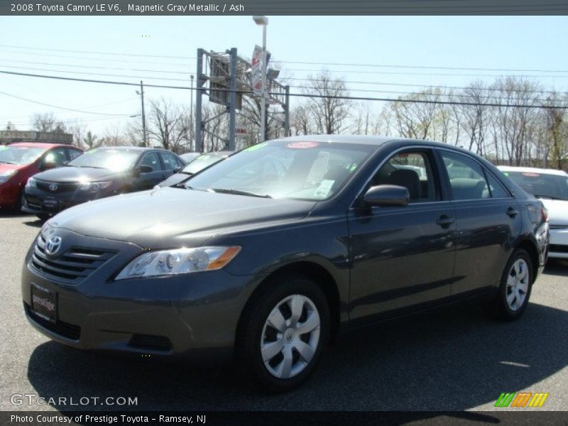Magnetic Gray Metallic / Ash 2008 Toyota Camry LE V6