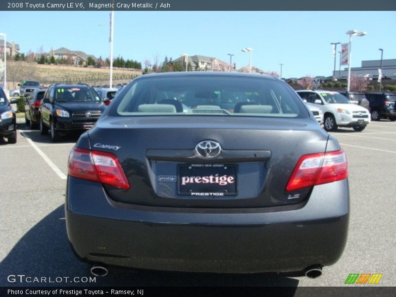 Magnetic Gray Metallic / Ash 2008 Toyota Camry LE V6