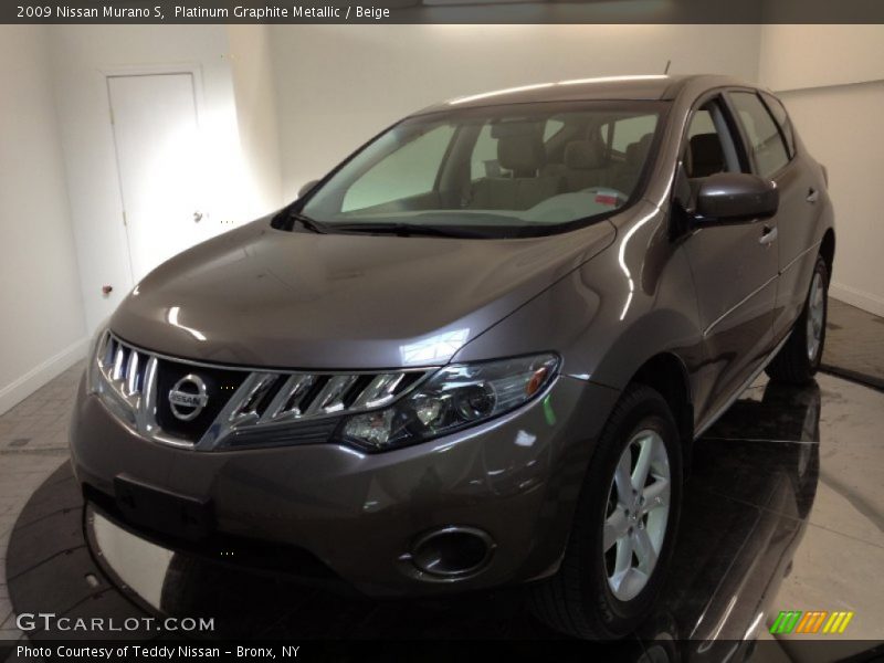 Platinum Graphite Metallic / Beige 2009 Nissan Murano S