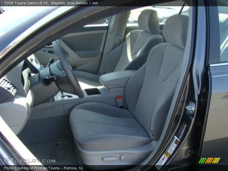 Magnetic Gray Metallic / Ash 2008 Toyota Camry LE V6