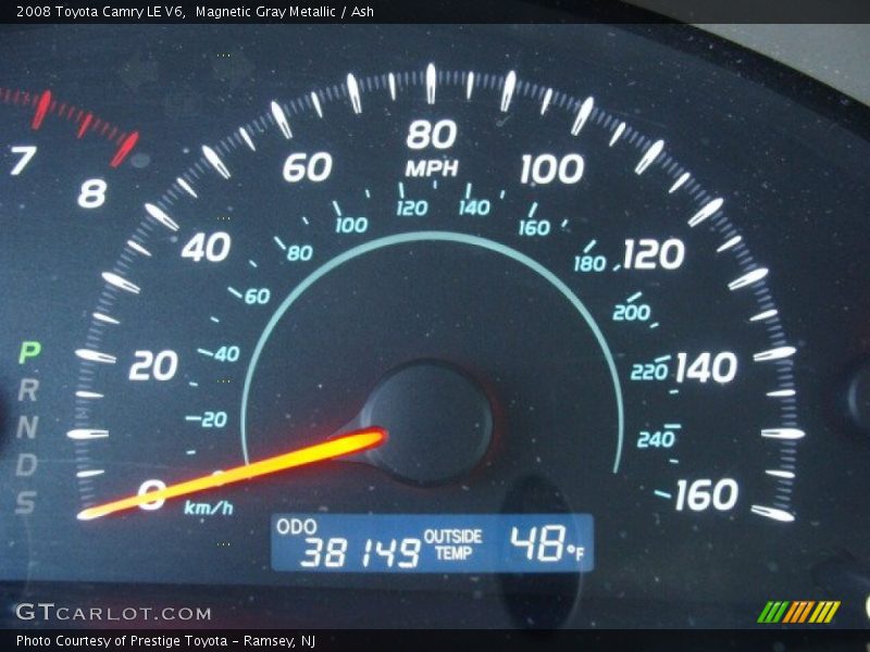 Magnetic Gray Metallic / Ash 2008 Toyota Camry LE V6