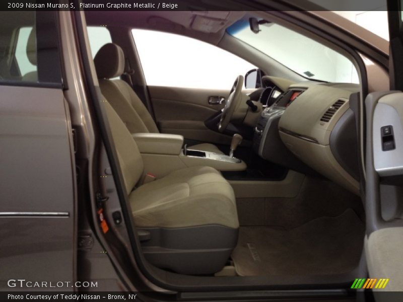 Platinum Graphite Metallic / Beige 2009 Nissan Murano S