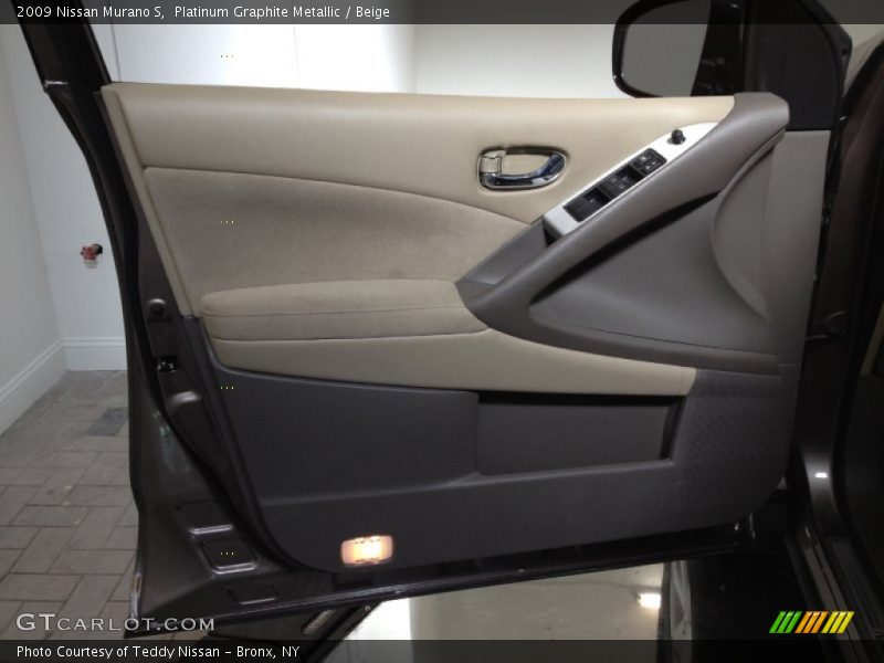 Platinum Graphite Metallic / Beige 2009 Nissan Murano S