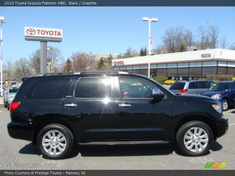 Black / Graphite 2010 Toyota Sequoia Platinum 4WD