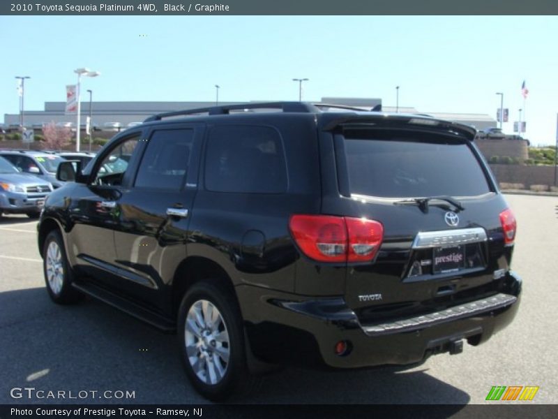 Black / Graphite 2010 Toyota Sequoia Platinum 4WD