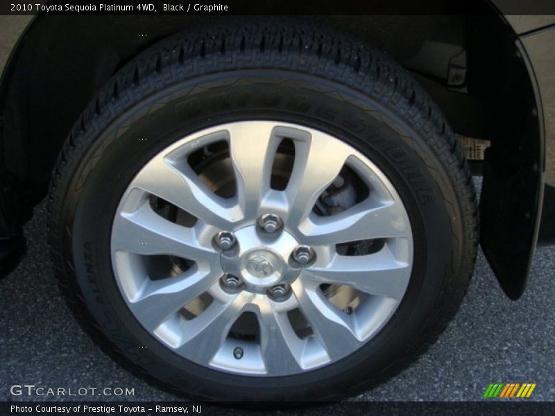 Black / Graphite 2010 Toyota Sequoia Platinum 4WD