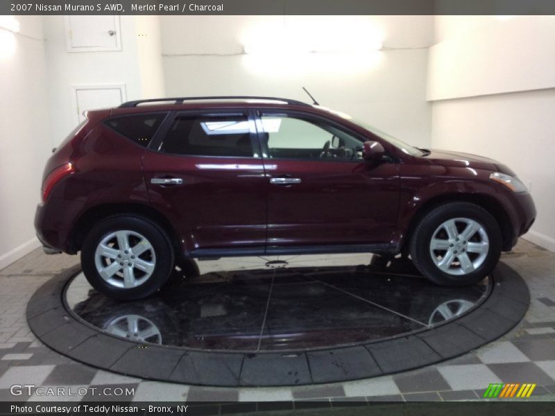 Merlot Pearl / Charcoal 2007 Nissan Murano S AWD