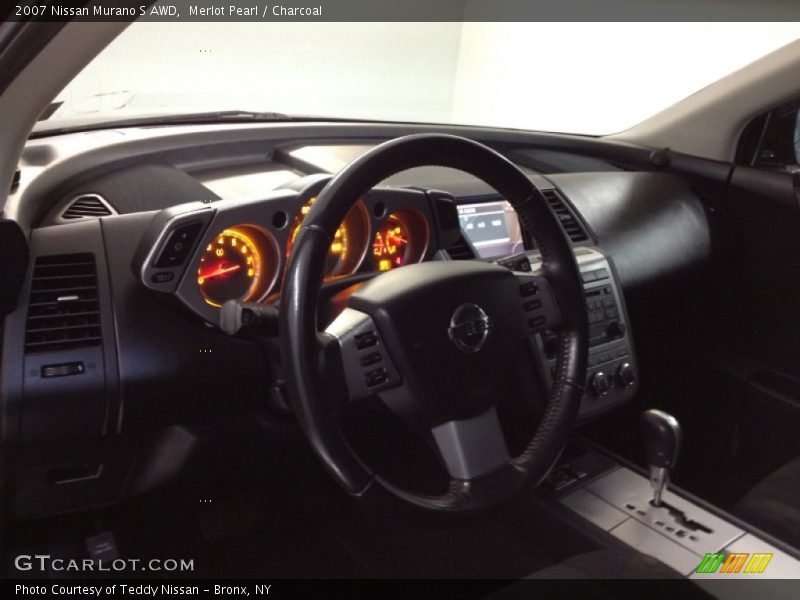 Merlot Pearl / Charcoal 2007 Nissan Murano S AWD