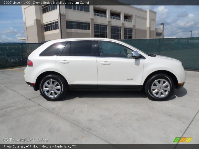 Creme Brulee Metallic / Medium Camel 2007 Lincoln MKX