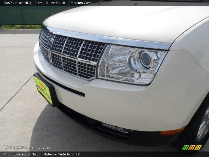Creme Brulee Metallic / Medium Camel 2007 Lincoln MKX