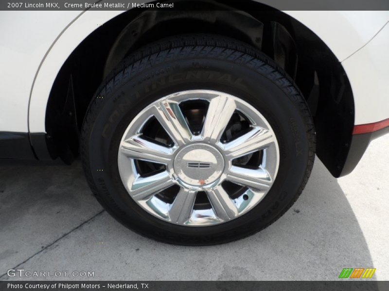 Creme Brulee Metallic / Medium Camel 2007 Lincoln MKX