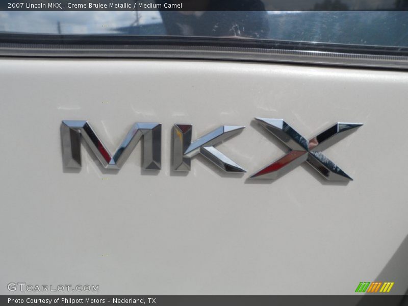 Creme Brulee Metallic / Medium Camel 2007 Lincoln MKX