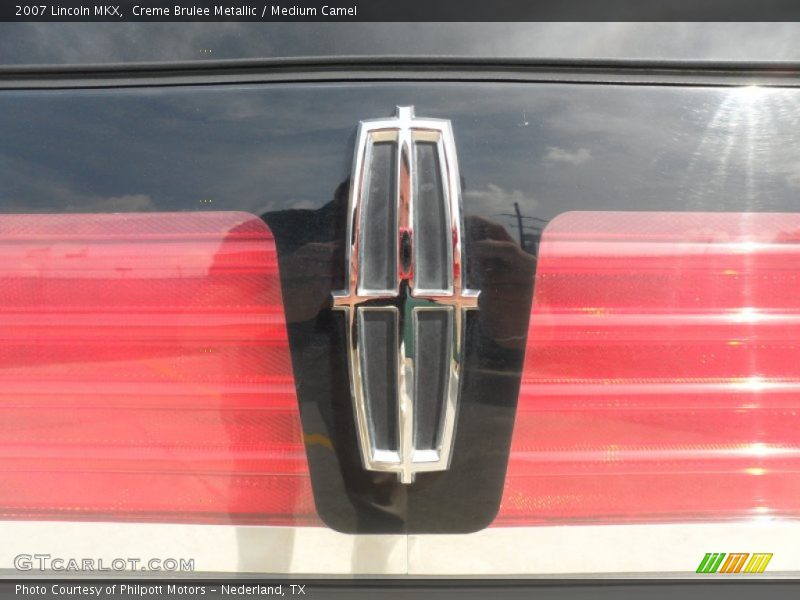 Creme Brulee Metallic / Medium Camel 2007 Lincoln MKX