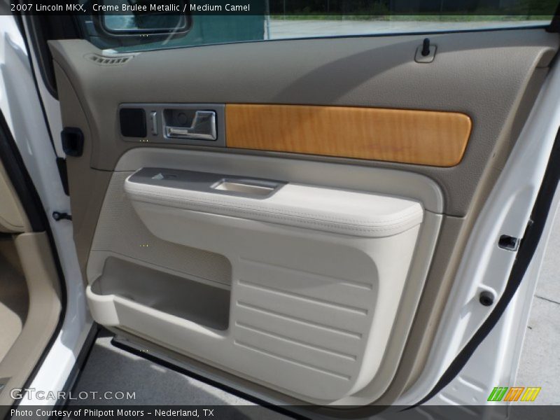 Creme Brulee Metallic / Medium Camel 2007 Lincoln MKX