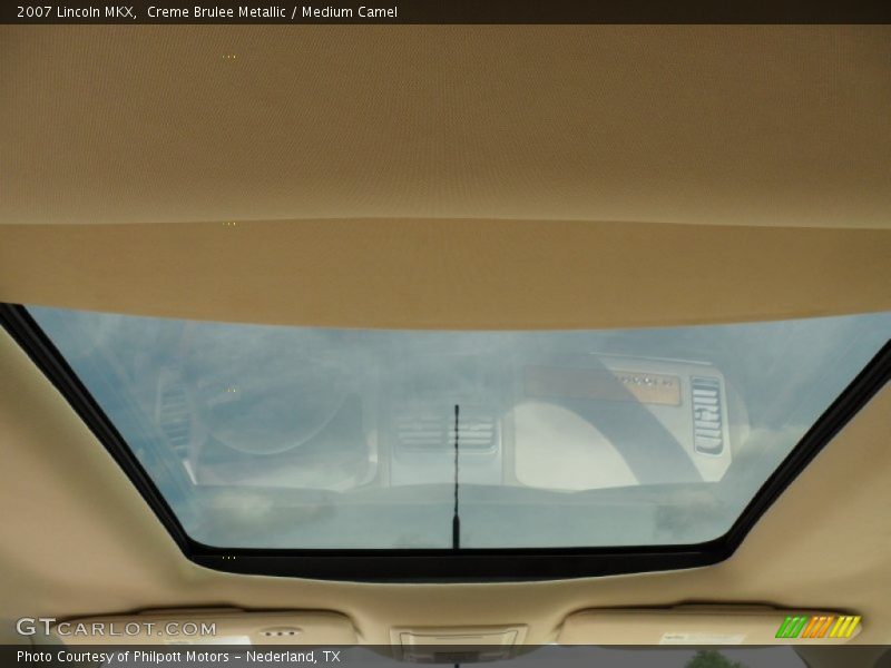 Creme Brulee Metallic / Medium Camel 2007 Lincoln MKX