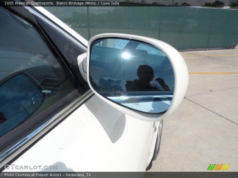 Bianco Birdvage (White) / Cuoio Sella 2005 Maserati Quattroporte