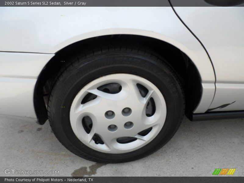 Silver / Gray 2002 Saturn S Series SL2 Sedan