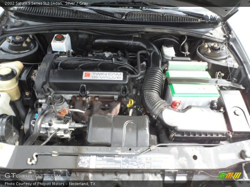 Silver / Gray 2002 Saturn S Series SL2 Sedan
