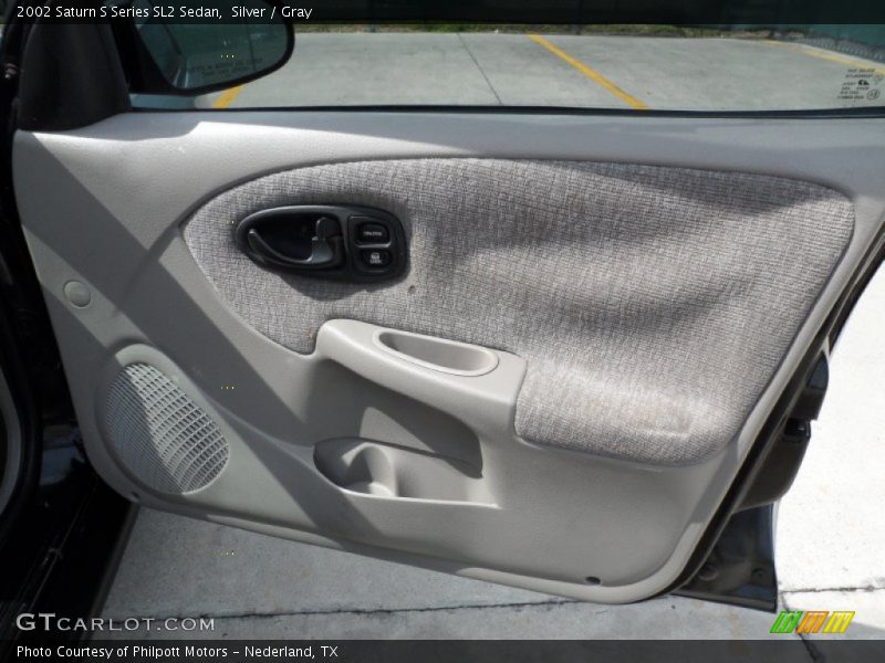 Silver / Gray 2002 Saturn S Series SL2 Sedan