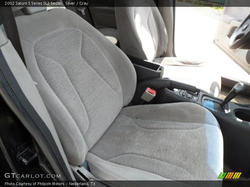 Silver / Gray 2002 Saturn S Series SL2 Sedan