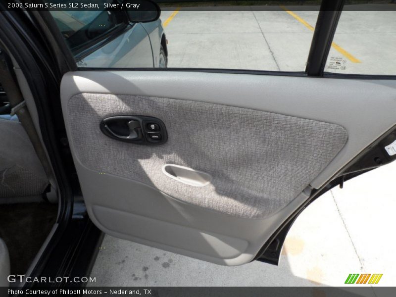 Silver / Gray 2002 Saturn S Series SL2 Sedan