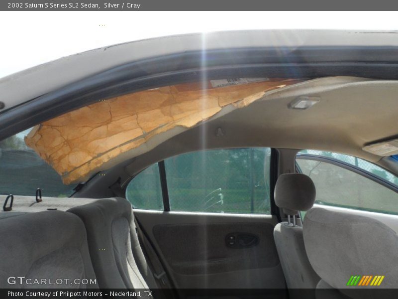 Silver / Gray 2002 Saturn S Series SL2 Sedan