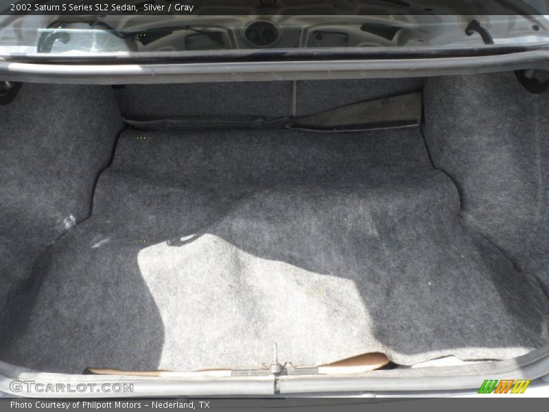 Silver / Gray 2002 Saturn S Series SL2 Sedan