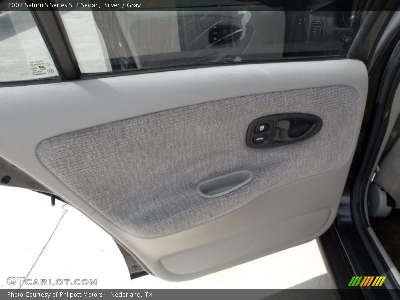 Silver / Gray 2002 Saturn S Series SL2 Sedan