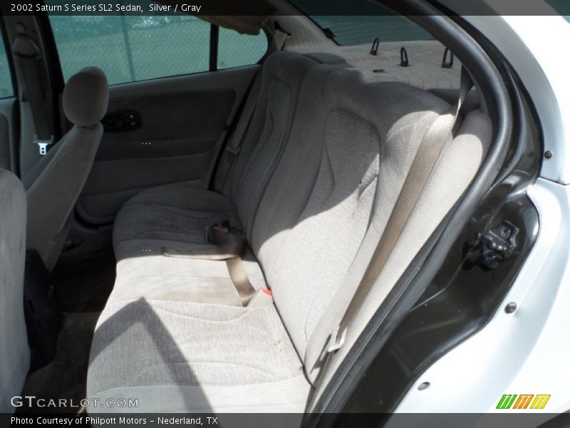 Silver / Gray 2002 Saturn S Series SL2 Sedan