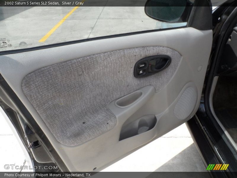Silver / Gray 2002 Saturn S Series SL2 Sedan