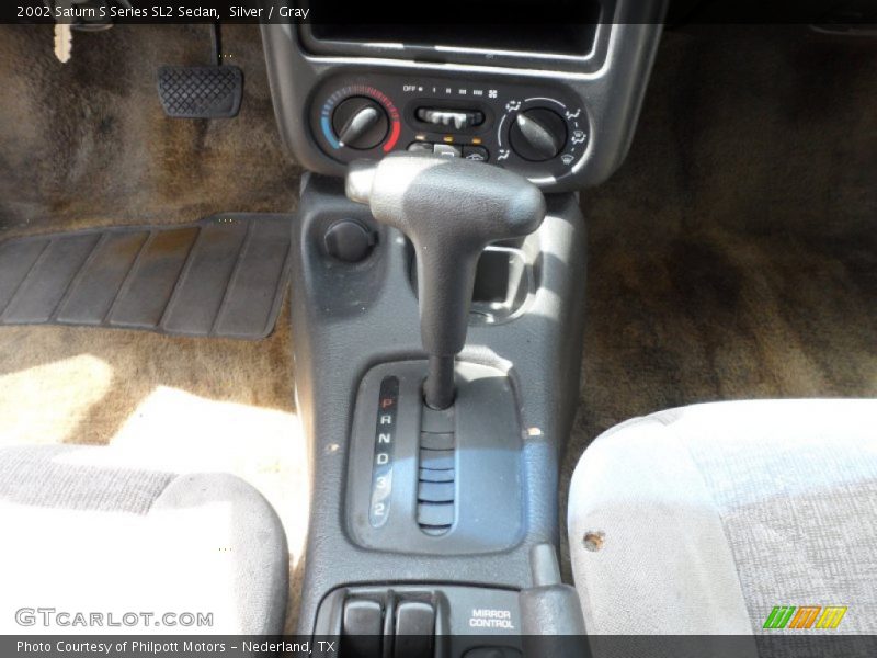 Silver / Gray 2002 Saturn S Series SL2 Sedan