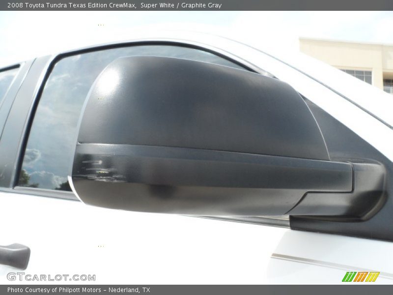 Super White / Graphite Gray 2008 Toyota Tundra Texas Edition CrewMax