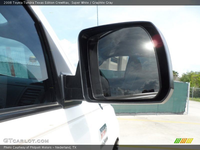 Super White / Graphite Gray 2008 Toyota Tundra Texas Edition CrewMax