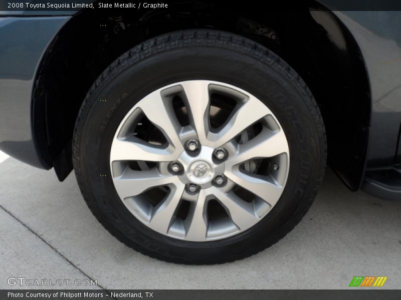 Slate Metallic / Graphite 2008 Toyota Sequoia Limited